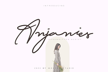 Anjanies | Handwritten Script