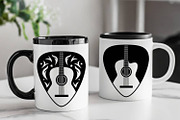 Guitar SVG Guitar pick Silhouette, a Graphic by TanchaArt (Thumbnail 2 of 6)