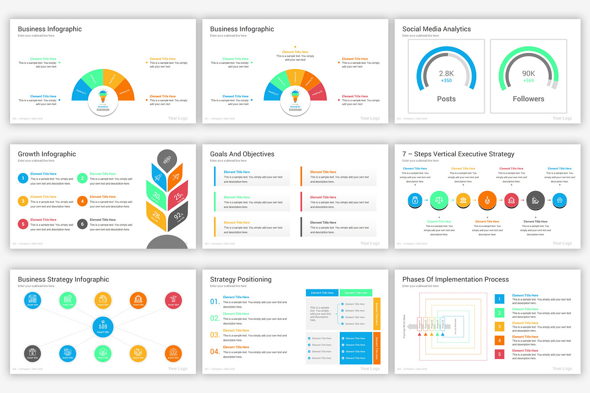 Annual Report Google Slides Template, a Presentation Template by SlideOne (Photo 27 of 34)