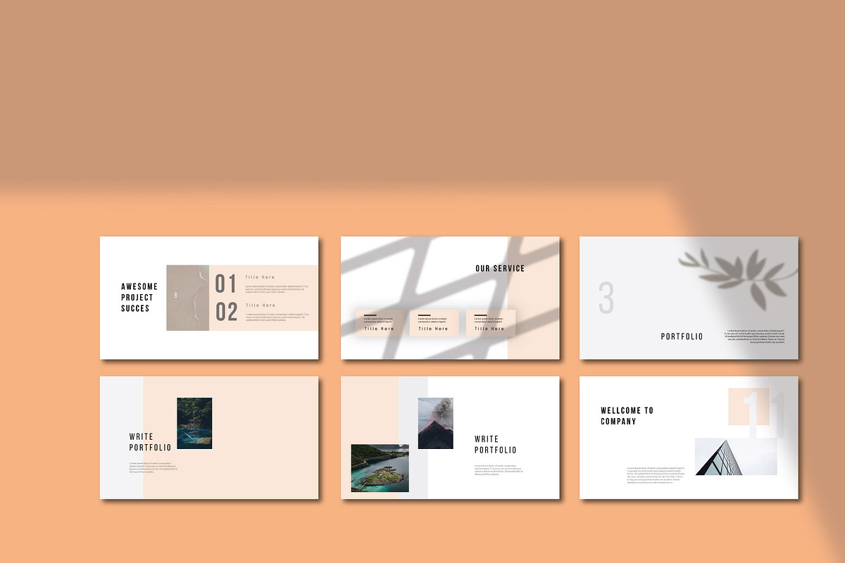 Write Powerpoint, a Presentation Template by Spesifikstd