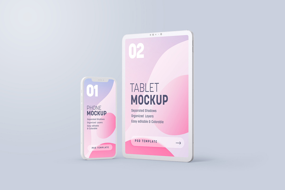 Multi Device Clay Mockup Set, an iPhone Mockup by Deeplab (Photo 11 of 30)