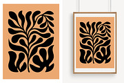 Abstract flower wall art posters set, an Illustration by Libby Wishes (Thumbnail 7 of 11)