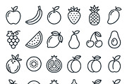 42 Farmers Market Icon Set, an Outline Icon by adenpinkstore (Thumbnail 5 of 11)