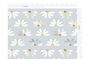 Geo Daisy Watercolor Pattern, a Pattern Graphic by JESSIE BLOOM STUDIO (Thumbnail 6 of 6)