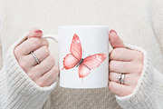 Glitter Butterfly Sublimation Clipar, an Illustration by Watercolor design (Thumbnail 7 of 13)