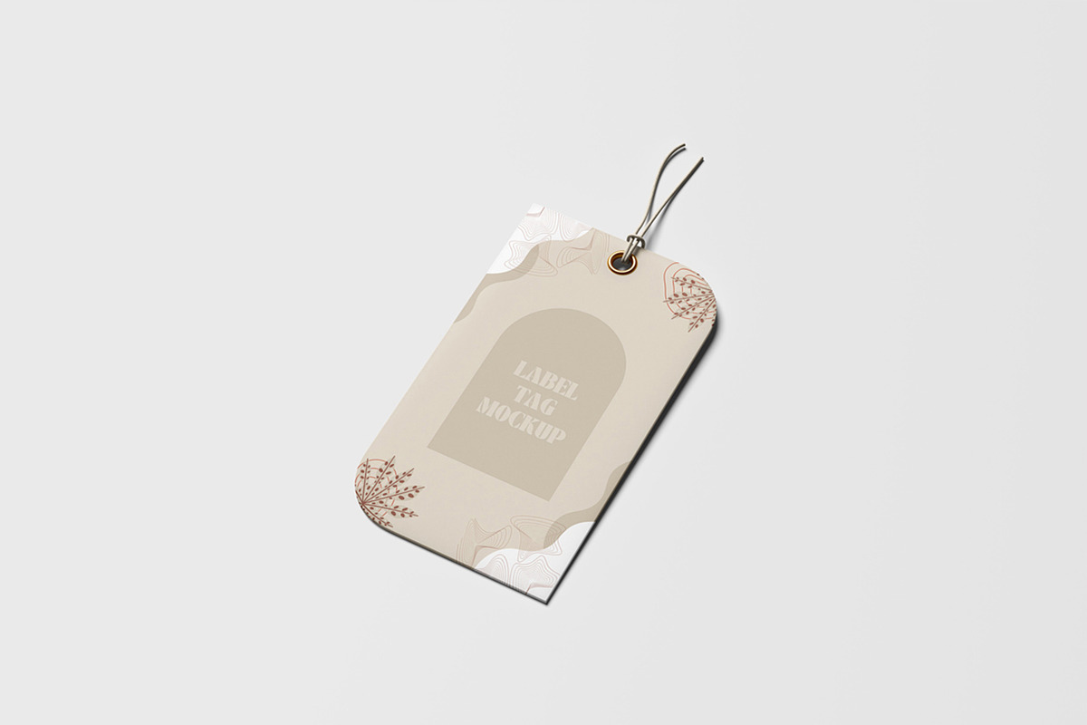 Label Tag Mockup
