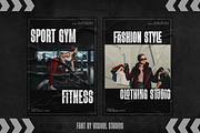 VELDOREN - Modern Font, a Sans Serif Font by Viswal Studio (Thumbnail 3 of 7)