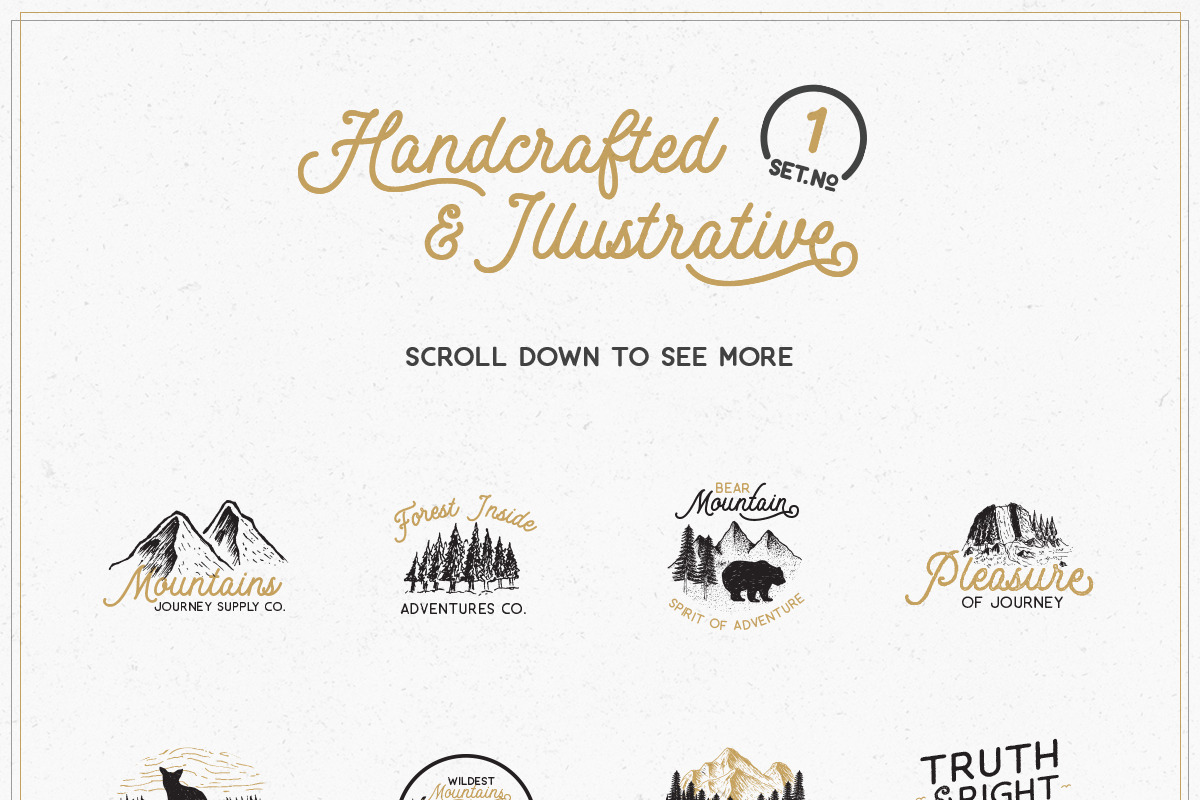 Adventure Logo Bundle, a Branding & Logo Template by Letterhend Studio (Photo 3 of 6)