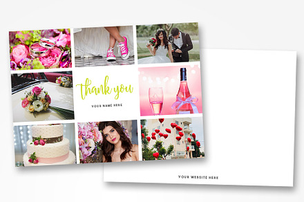 Photographer Thank You Card Template