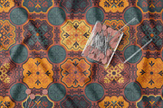 Folk Floral Tile Pattern, a Pattern Graphic by StudioGlouna (Thumbnail 6 of 9)