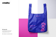 Ripstop Reusable Bag Mockup Set, a Household Mockup by creatsy5 (Thumbnail 11 of 13)