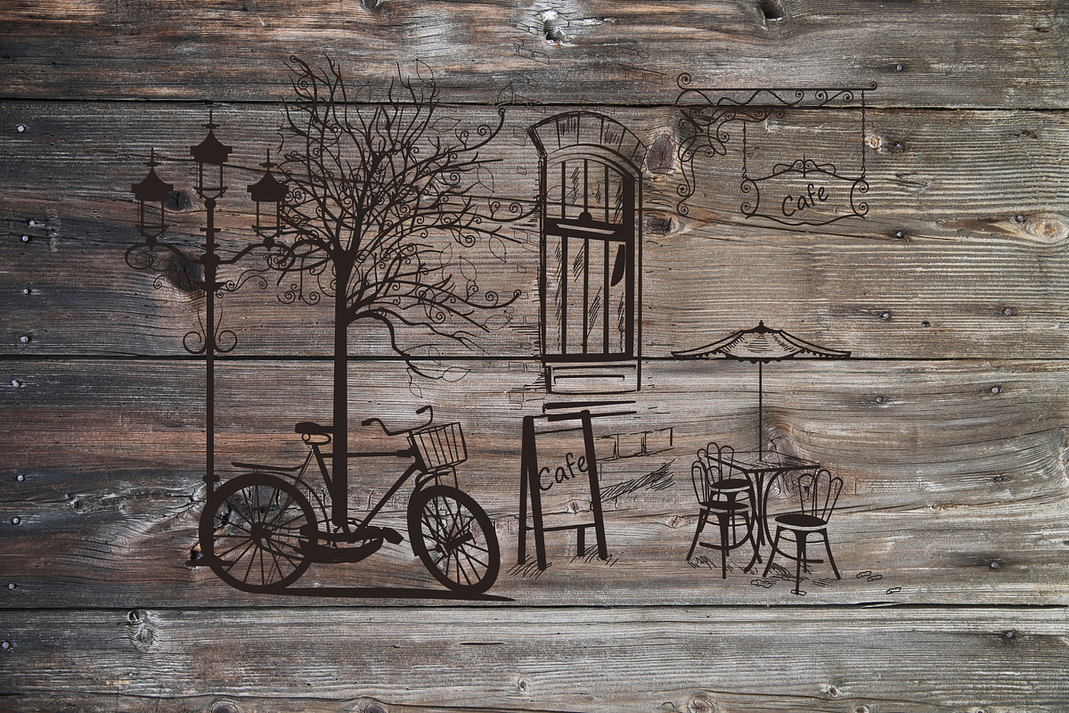 Streets in the old city., a Texture Illustration by Laifalight (Photo 9 of 9)