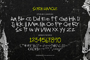Screamoz - Raw Handwriting Font, a Handwritten Font by ikiiko (Thumbnail 6 of 7)