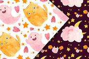 Pink Halloween Clipart & Patterns, a Decorative Illustration by Valin Malin (Thumbnail 9 of 14)
