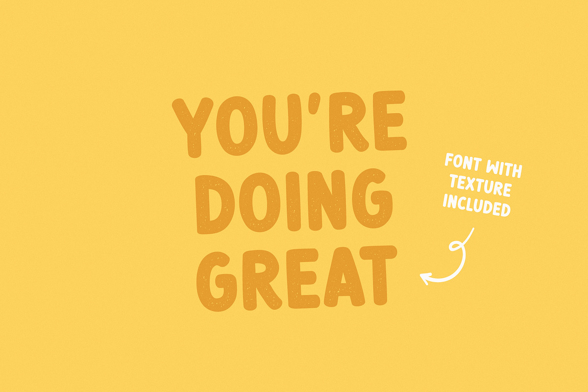 Little goose | Cute font, a Font by JuliaVolkova (Photo 5 of 11)