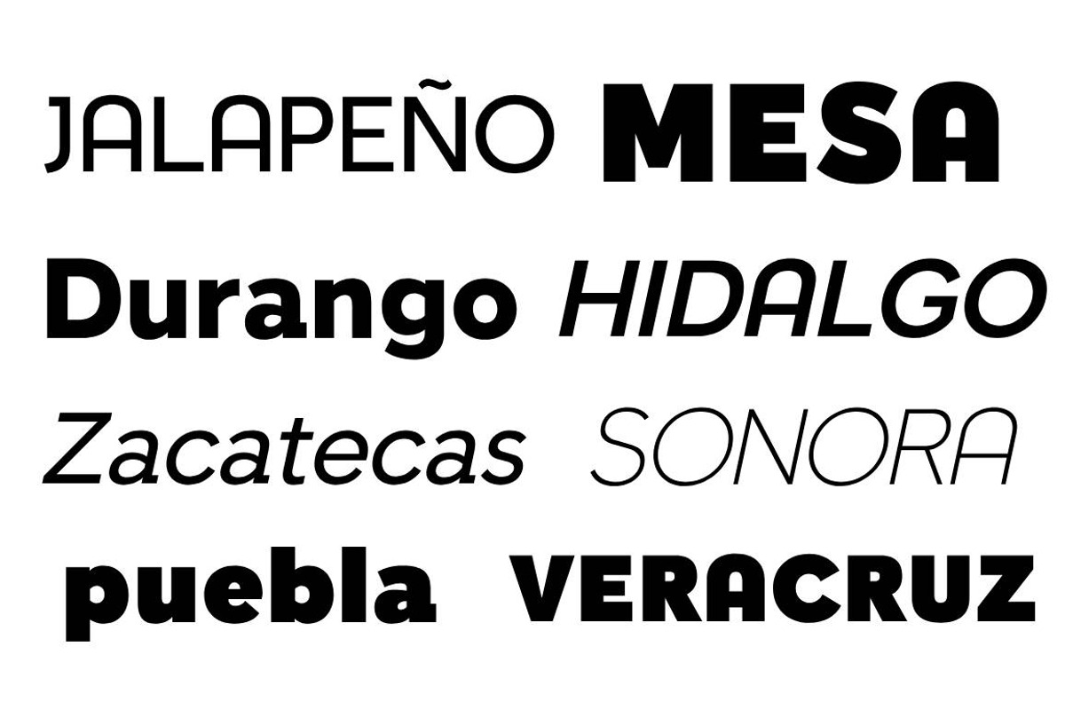 Guacamole, a Font by FontMesa (Photo 5 of 5)