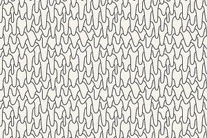 Hand Drawn Doodles Seamless Patterns