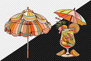 Retro Sunshine & Vintage Beach Png, an Object Illustration by Creative Art (Thumbnail 7 of 7)