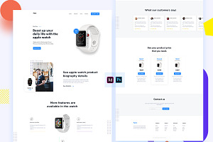 Apple Watch Landing Page