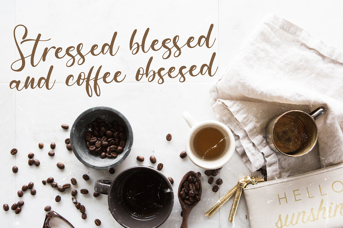 Anythings - Calligraphy Font, a Script Font by StringLabs (Photo 9 of 11)