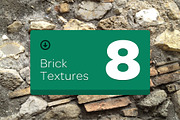 8 Brick Textures, a Texture Graphic by Riccardo Anelli (Thumbnail 1 of 3)