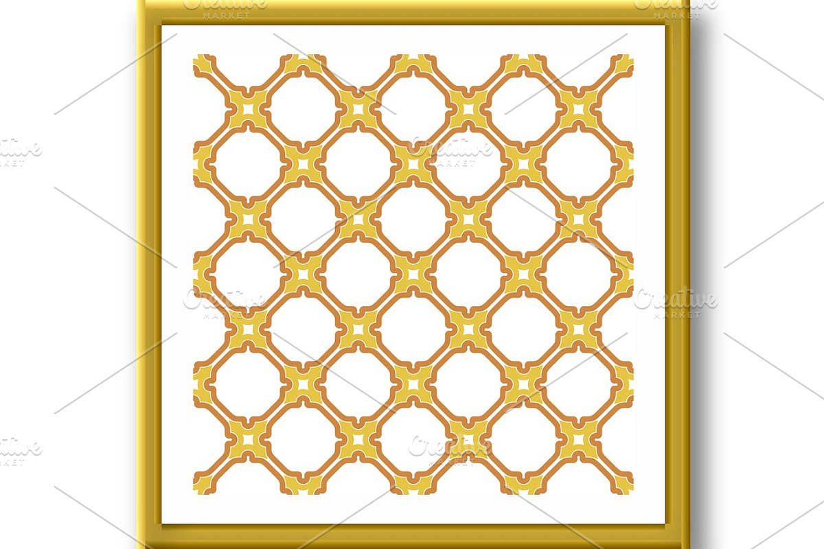 Seamless Pattern in Arabian Style, a Pattern Graphic by FineArtStudio (Photo 2 of 3)