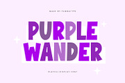 Purple Wander, a Symbol Font by yumnatype (Thumbnail 1 of 10)