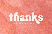 Velvet Smile Retro Font, a Serif Font by Pen Culture (Thumbnail 8 of 8)