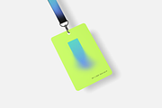 Id Card Lanyard Mockup, an Advertising Mockup by DSNA Mockup (Thumbnail 2 of 5)