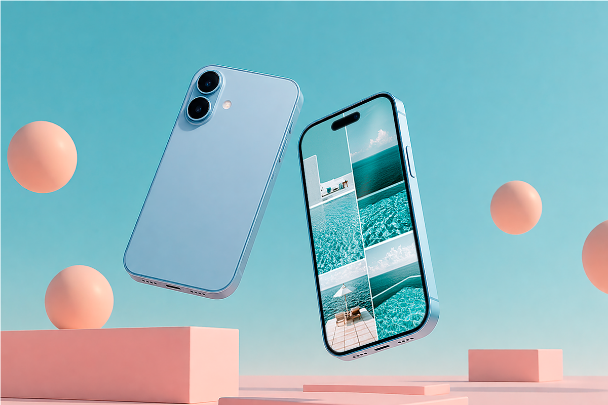 Minimalist Smartphone Mockup Kit, an iPhone Mockup by oxy_gen (Photo 6 of 7)