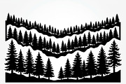 Majestic Pine Trees SVG, a Finance Illustration by Amazin_art (Thumbnail 17 of 32)