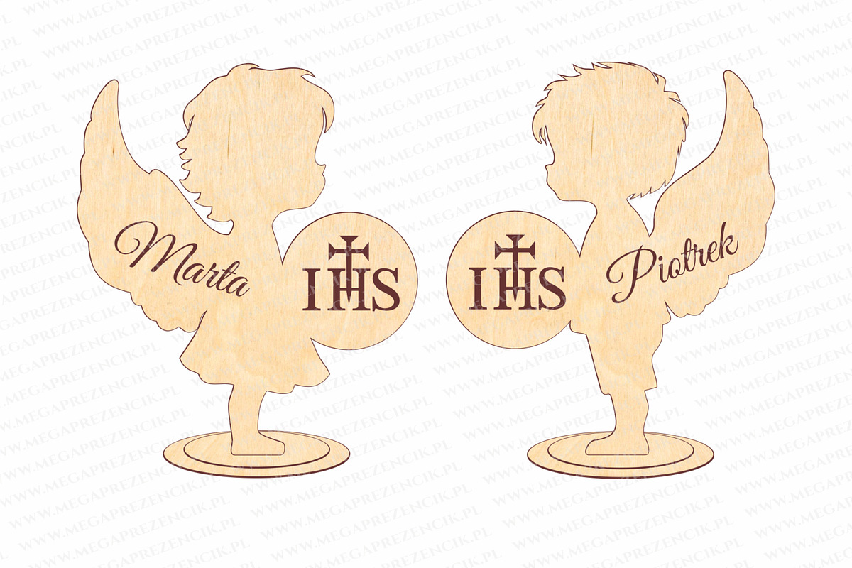 Large Statuettes of Communion Angels, a Pattern Graphic by MegaPrezencik (Photo 6 of 7)
