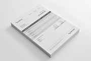 Invoice & Letterhead, a Stationery Template by Rongmistiry (Thumbnail 6 of 9)