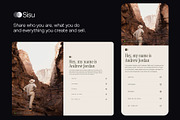 Sisu | Link in bio Framer Template, a Landing Page Template by Juho (Thumbnail 2 of 3)
