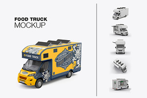 Food Trailer Mockup