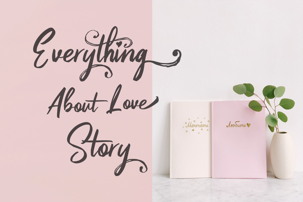 Pinkalova - Handwritting Script Font preview 2