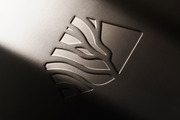 Logo Mockup Debossed on Leather, a Product Mockup by Asylab (Thumbnail 1 of 5)