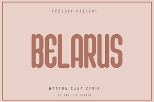 Belarus - Modern Sans Serif