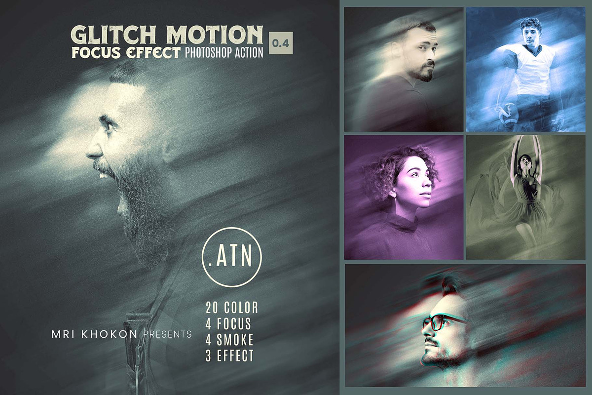 Glitch Motion Focus Effect, an Action Add-On by MRI STUDIO (Photo 1 of 13)
