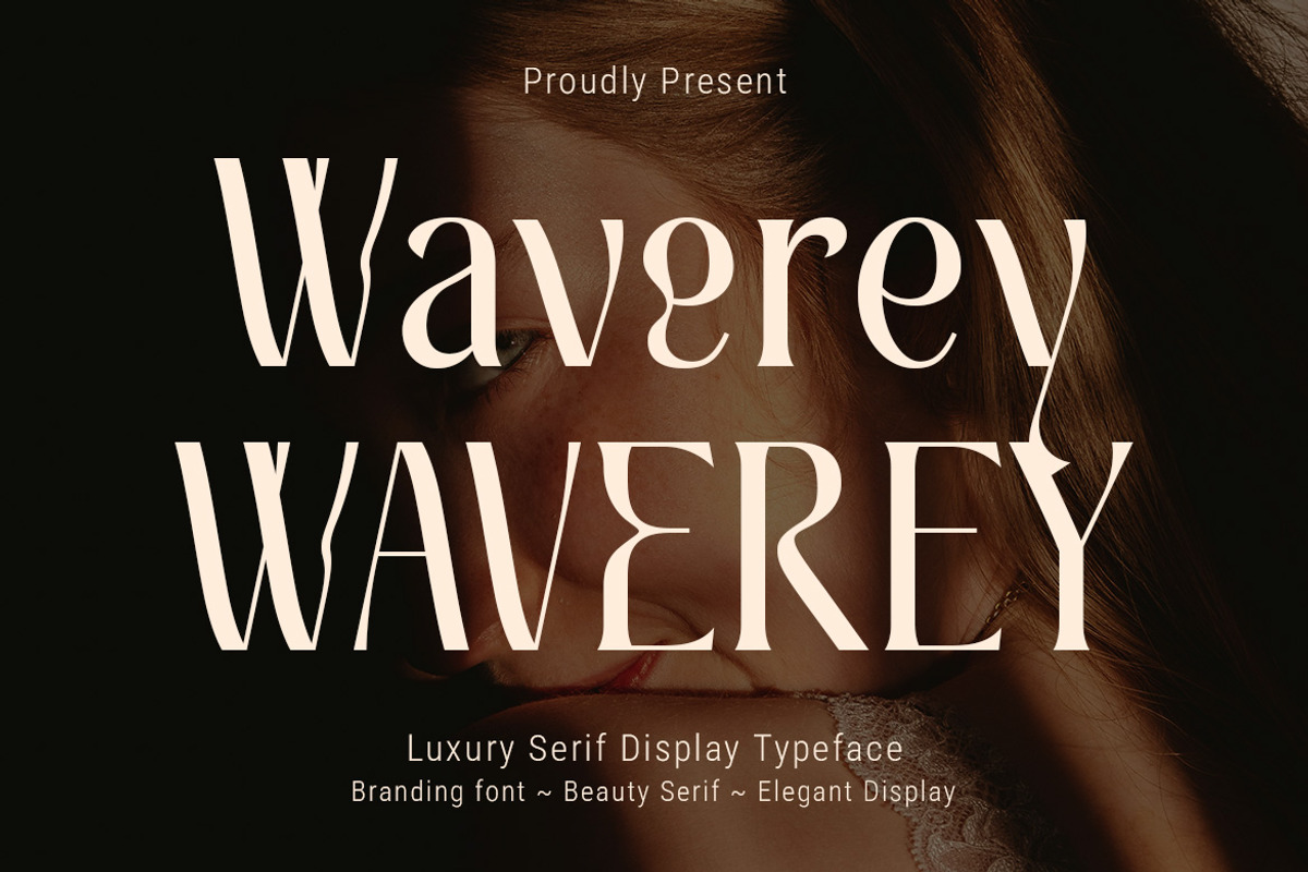 Waverey – Luxury Serif Display Font, a Serif Font by MERCI STUDIO (Photo 1 of 8)