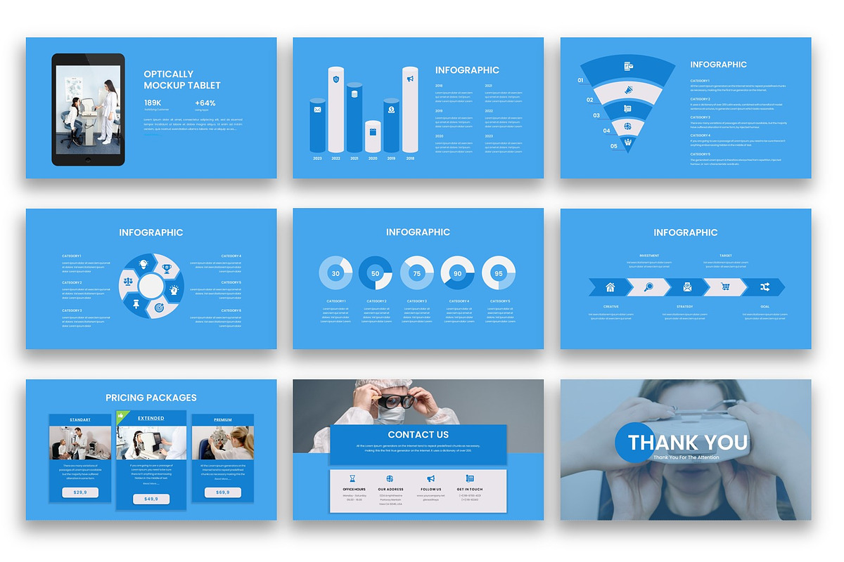 Optically – Medical Google Slide, a Presentation Template by kreatifreya (Photo 5 of 5)