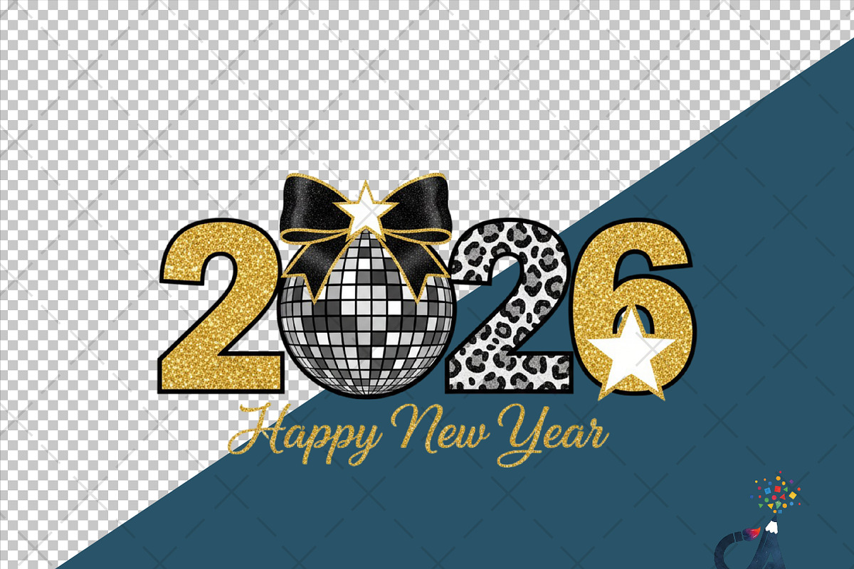 Happy New Year 2026 PNG, an Illustration by Creative Art (Photo 6 of 6)