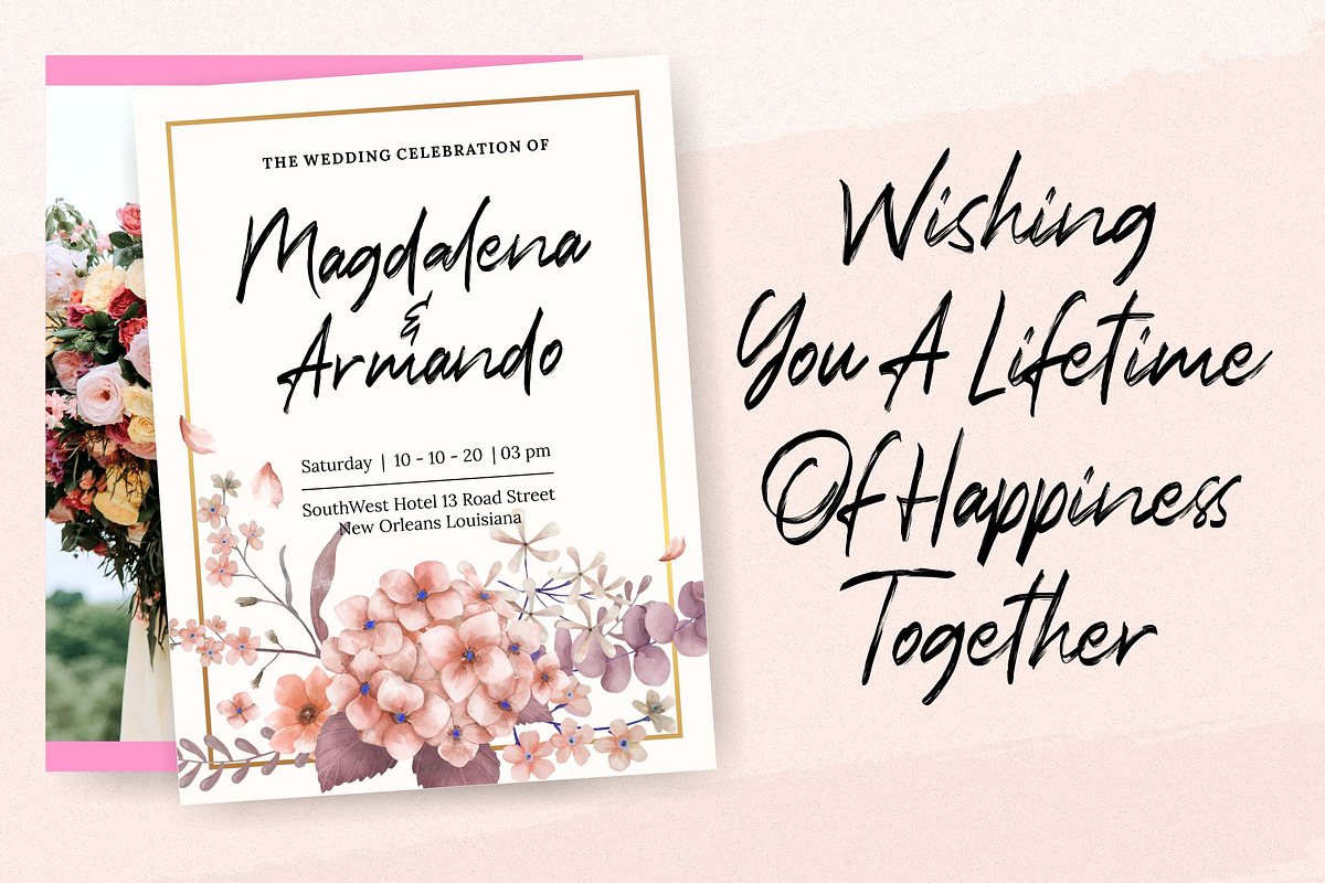 Anttariksa - Brush Script Font preview 6