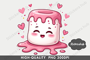 Cute Valentine Clipart Png, a Seasonal Illustration by Stickera Hub (Thumbnail 7 of 15)