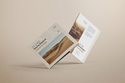 Bifold Square Brochure Mockup Set, a Print Template by mockupatelier (Thumbnail 8 of 13)