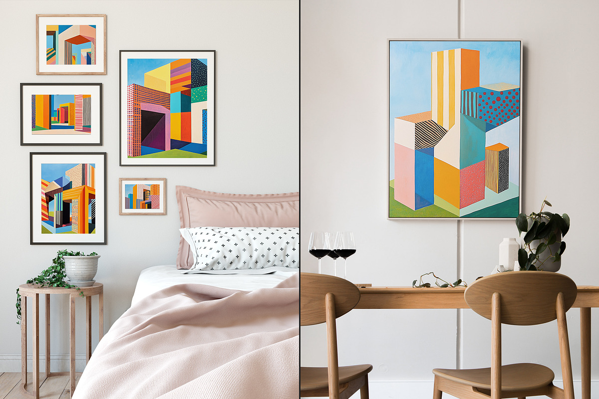 Abstract Architecture Illustration, a Decorative Illustration by Housui Patterns (Photo 4 of 9)