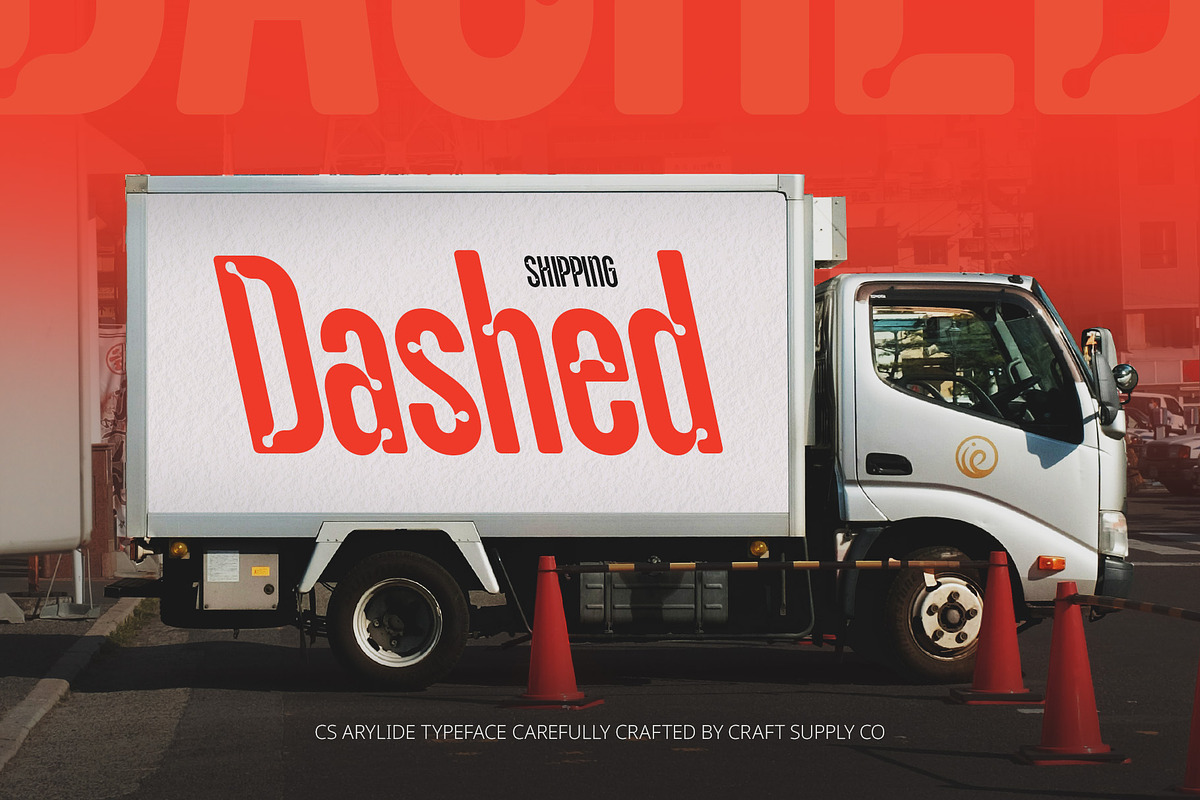 CS Arylide – Inktrap Font, a Sans Serif Font by Craft Supply Co. (Photo 5 of 7)