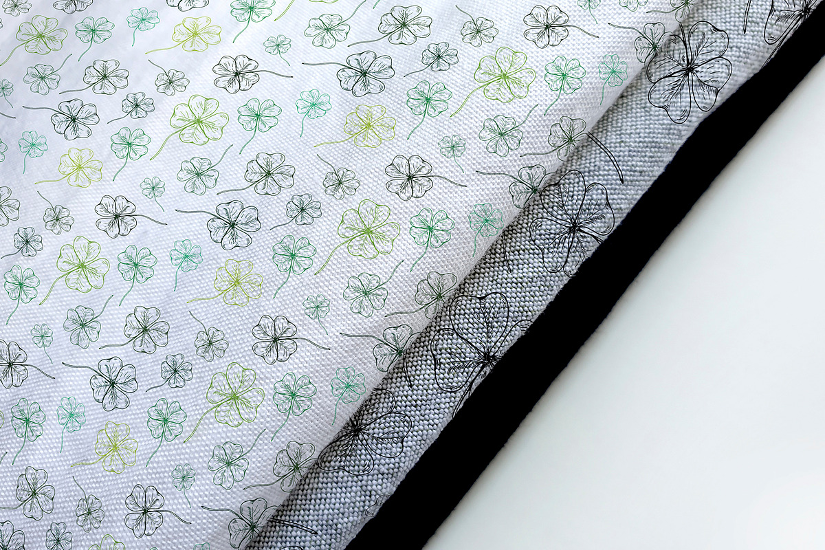 Clover. Sketch and patterns, an Illustration by Canatic (Photo 5 of 9)
