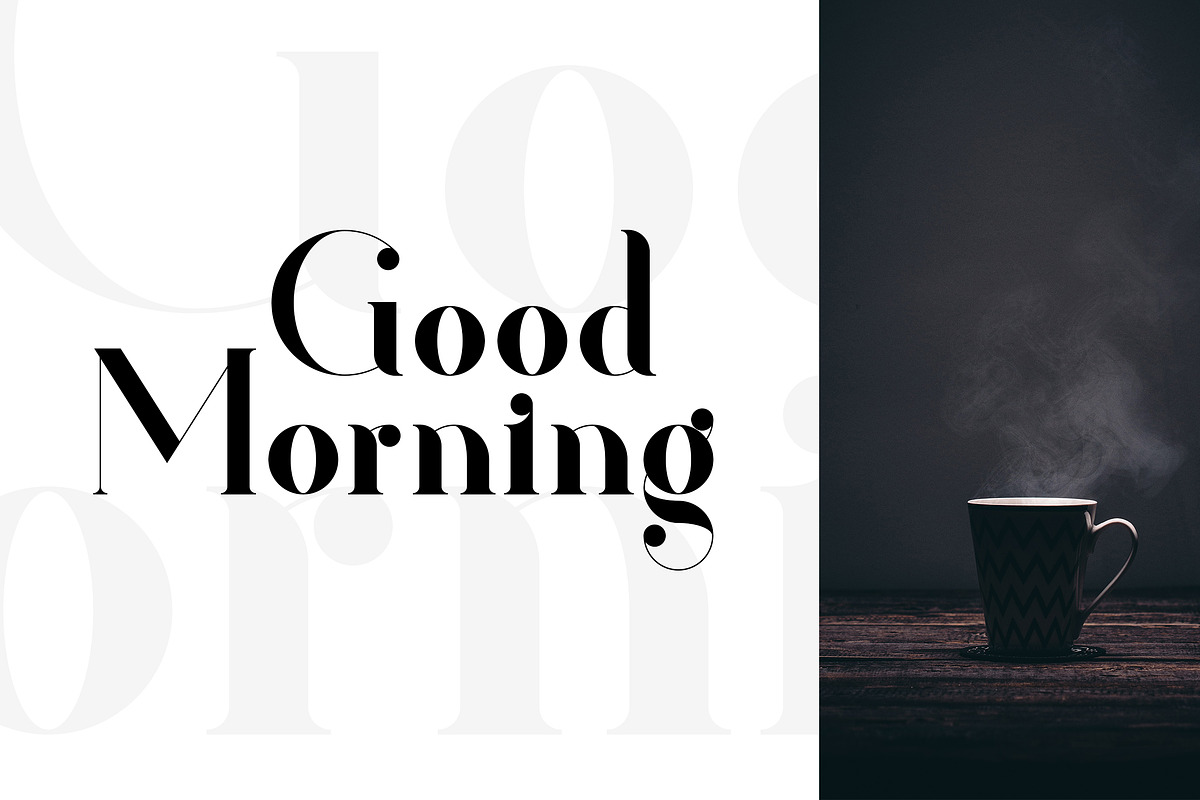 Kavaler - serif font preview 5