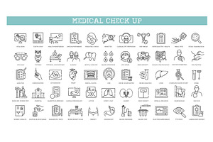 Health Check icons, an Icon by Tettygreen